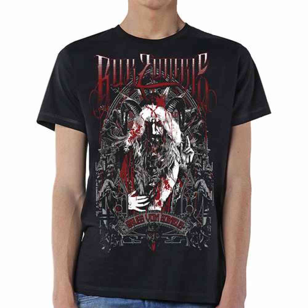 Rob Zombie - Krampas Zombie Mens Tshirt - Black
